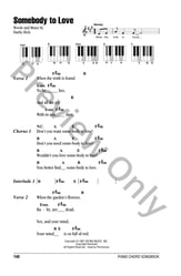 Somebody To Love piano sheet music cover